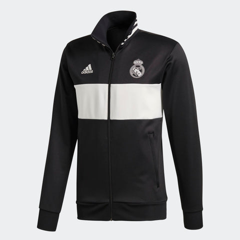 ADIDAS REAL MADRID 3 STRIPES TRACK JACKET 2018/19 CW8698