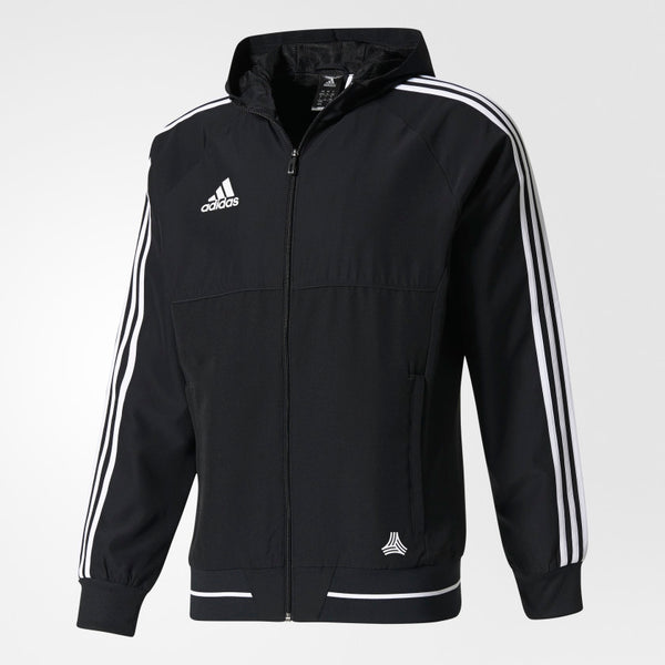 Chaqueta Deportiva Negra Concealed Tape Track