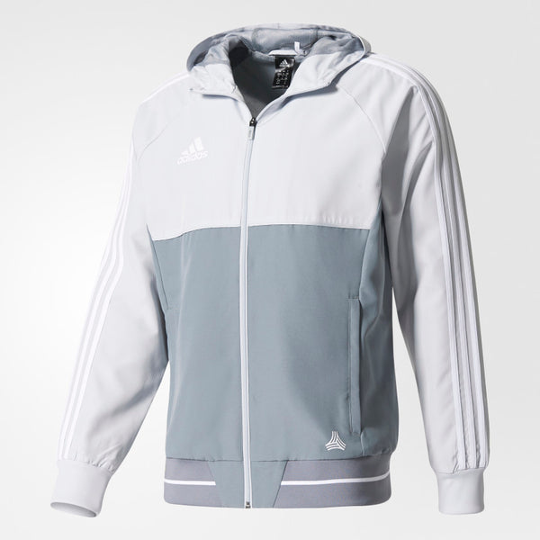 ADIDAS TANGO CAGE TRAINING WOVEN JACKET Clear Grey/White.