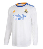 ADIDAS KARIM BENZEMA REAL MADRID UEFA CHAMPIONS LEAGUE AUTHENTIC LONG SLEEVE HOME JERSEY 2021/22 2