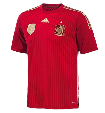 ADIDAS SPAIN HOME JERSEY FIFA WORLD CUP 2014