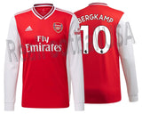 ADIDAS DENNIS BERGKAMP ARSENAL LONG SLEEVE HOME JERSEY 2019/20