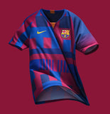 Nike Tsubasa FC Barcelona Mashup Jersey 1999-2019 943025-456 5