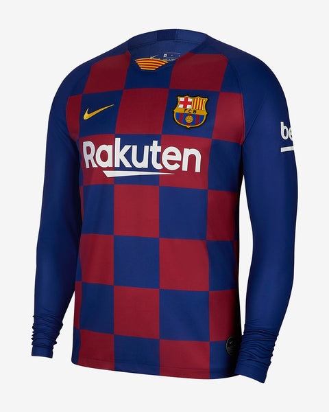 Youth Nike Lionel Messi Royal Barcelona 2019/20 Home Breathe