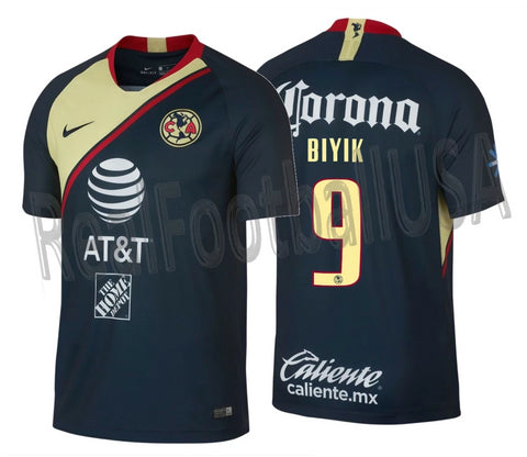 NIKE FRANCOIS OMAM BIYIK CLUB AMERICA AWAY JERSEY 2018/19.