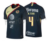 NIKE ALFREDO TENA CLUB AMERICA AWAY JERSEY 2018/19.