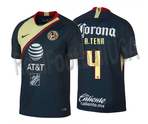 NIKE ALFREDO TENA CLUB AMERICA AWAY JERSEY 2018/19.