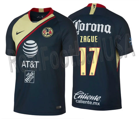 NIKE ZAGUE CLUB AMERICA AWAY JERSEY 2018/19.