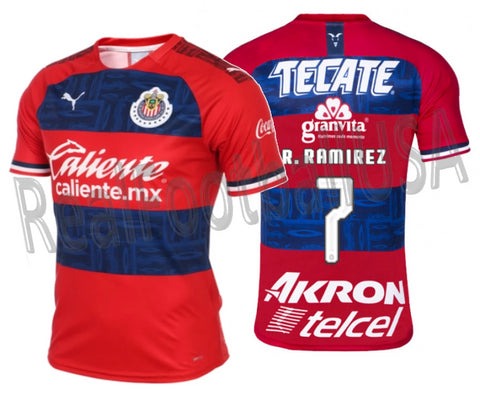 PUMA RAMON RAMIREZ CHIVAS DE GUADALAJARA AWAY JERSEY 2019/20.