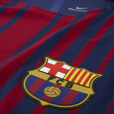 NIKE ANDRES INIESTA FC BARCELONA AUTHENTIC VAPOR MATCH HOME JERSEY 2017/18