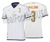 PUMA PAOLO MALDINI ITALY TRIBUTE AWAY JERSEY 2016/17