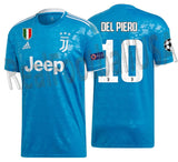 ADIDAS ALESSANDRO DEL PIERO JUVENTUS UEFA CHAMPIONS LEAGUE THIRD JERSEY 2019/20 1