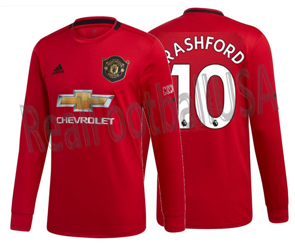 marcus rashford manchester united jersey