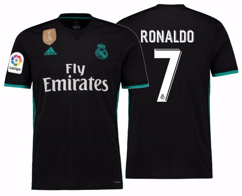 ADIDAS CRISTIANO RONALDO REAL MADRID AWAY JERSEY 2017/18 1