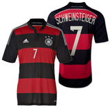 ADIDAS BASTIAN SCHWEINSTEIGER GERMANY YOUTH AWAY JERSEY FIFA WORLD CUP 2014