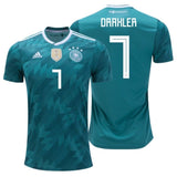 ADIDAS JULIAN DRAXLER GERMANY AWAY JERSEY FIFA WORLD CUP 2018