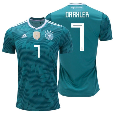 ADIDAS JULIAN DRAXLER GERMANY AWAY JERSEY FIFA WORLD CUP 2018