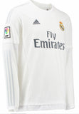 ADIDAS ZINEDINE ZIDANE REAL MADRID LONG SLEEVE HOME JERSEY 2015/16 2