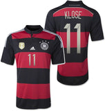 ADIDAS MIROSLAV KLOSE GERMANY AWAY JERSEY FIFA WORLD CUP 2014 WINNERS 2