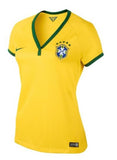 NIKE NEYMAR JR BRAZIL WOMEN'S HOME JERSEY FIFA WORLD CUP 2014 3