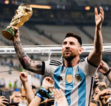 ADIDAS LIONEL MESSI ARGENTINA HOME JERSEY WINNERS FIFA WORLD CUP 2022 7