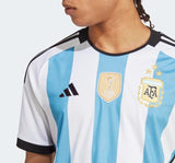 ADIDAS LIONEL MESSI ARGENTINA HOME JERSEY WINNERS FIFA WORLD CUP 2022 3