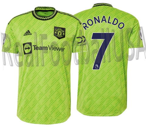 ADIDAS CRISTIANO RONALDO MANCHESTER UNITED AUTHENTIC MATCH THIRD JERSEY 2022/23 1