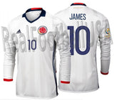 ADIDAS JAMES RODRIGUEZ COLOMBIA LONG SLEEVE HOME JERSEY COPA AMERICA 2016 1