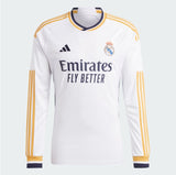 ADIDAS JUDE BELLINGHAM REAL MADRID UEFA CHAMPIONS LEAGUE LONG SLEEVE HOME JERSEY 2023/24 2