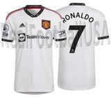 ADIDAS CRISTIANO RONALDO MANCHESTER UNITED AWAY JERSEY 2022/23