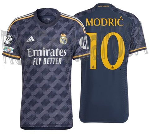 ADIDAS LUKA MODRIC REAL MADRID UEFA CHAMPIONS LEAGUE AUTHENTIC MATCH A REALFOOTBALLUSA.NET