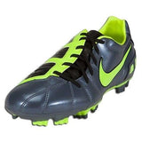 NIKE TOTAL 90 SHOOT III FG FIRM GROUND SOCCER SHOES Metallic Blue Dusk/Volt