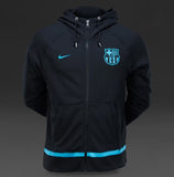 NIKE FC BARCELONA AW77 COVERT FULL ZIP HOODIE 2015/16 3