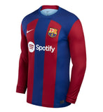 NIKE LIONEL MESSI FC BARCELONA LONG SLEEVE HOME JERSEY 2023/24 2