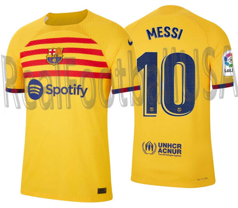 NIKE LIONEL MESSI FC BARCELONA AUTHENTIC ADV MATCH FOURTH JERSEY 2023/24 1