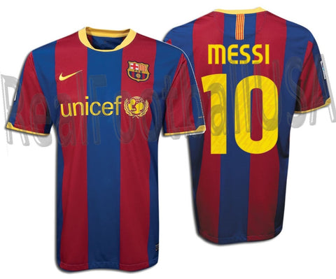 NIKE LIONEL MESSI FC BARCELONA HOME JERSEY 2010/11 1