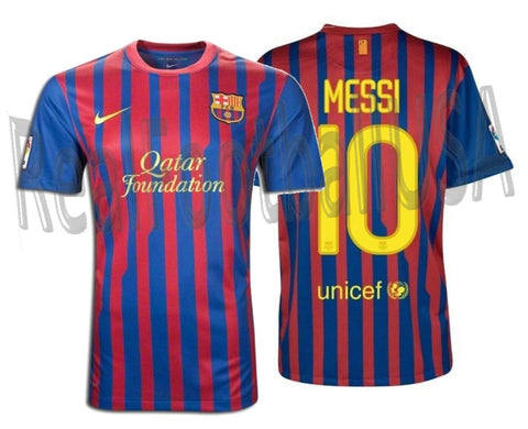 NIKE LIONEL MESSI FC BARCELONA YOUTH HOME JERSEY 2011/12 1