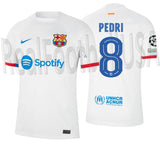 NIKE PEDRI FC BARCELONA UEFA CHAMPIONS LEAGUE AWAY JERSEY 2023/24 1