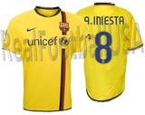 NIKE ANDRES INIESTA FC BARCELONA AWAY JERSEY 2008/09 1
