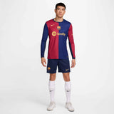 NIKE LIONEL MESSI FC BARCELONA LONG SLEEVE HOME JERSEY 2024/25 10