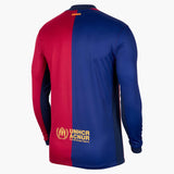 NIKE FC BARCELONA LONG SLEEVE HOME JERSEY 2024/25 2