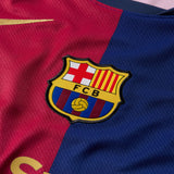 NIKE LIONEL MESSI FC BARCELONA LONG SLEEVE HOME JERSEY 2024/25 3