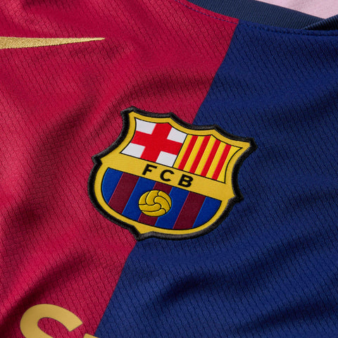 NIKE LAMINE YAMAL FC BARCELONA LONG SLEEVE HOME JERSEY 2024/25