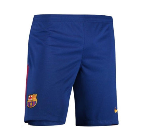 NIKE FC BARCELONA YOUTH HOME SHORTS 2017/18 0