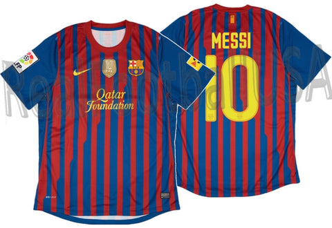 NIKE LIONEL MESSI FC BARCELONA AUTHENTIC MATCH HOME JERSEY 2011/12 1