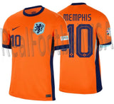 NIKE MEMPHIS DEPAY NETHERLANDS HOME JERSEY EURO 2024 1