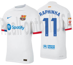 NIKE RAPHINHA FC BARCELONA ADV MATCH AWAY JERSEY 2023/24