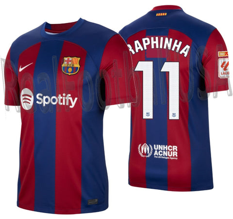 NIKE LIONEL MESSI FC BARCELONA HOME JERSEY 2023 24 REALFOOTBALLUSA.NET