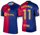 NIKE RAPHINHA FC BARCELONA HOME JERSEY 2024/25 1