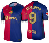 NIKE ROBERT LEWANDOWSKI FC BARCELONA HOME JERSEY 2024/25 1